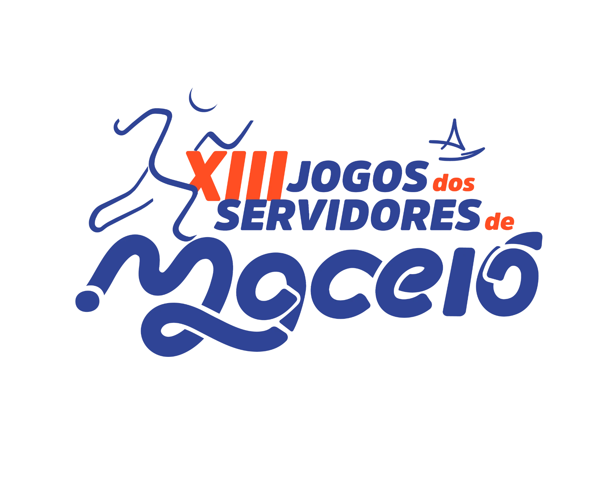 Logo dos Jogos dos Servidores de Maceió